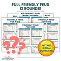 Hilarious Friendly Feud Game: Family fun in less than 3 minutes