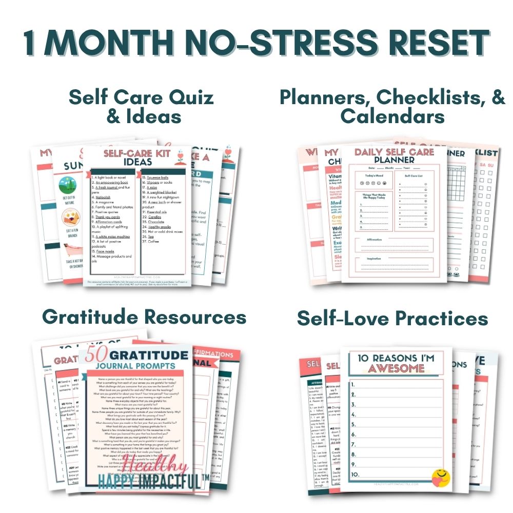 The Self Care First System - 1 Month No-Stress Reset