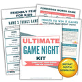 Ultimate Game Night Kit - Trade Screen Time for Laughter
