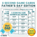 Father's Day 5 Second Rule Game