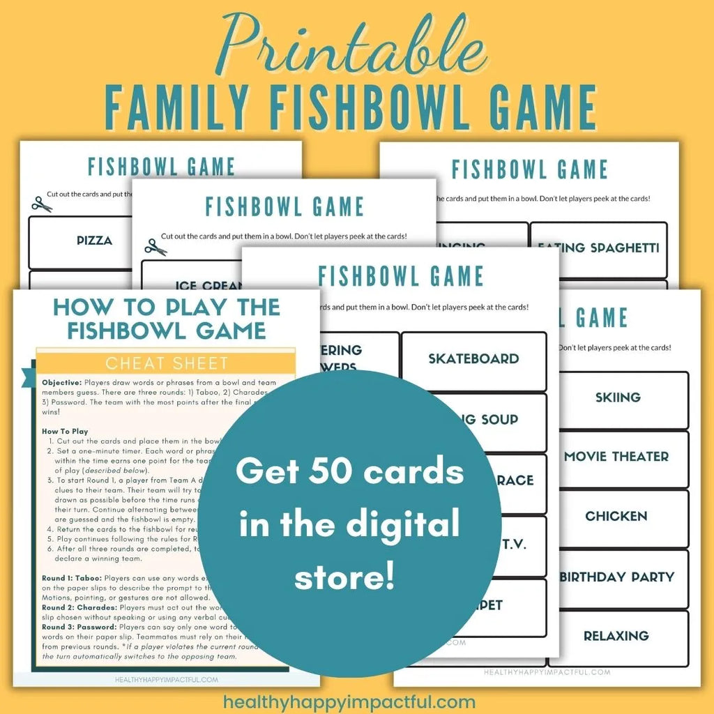 Fun Fishbowl Game