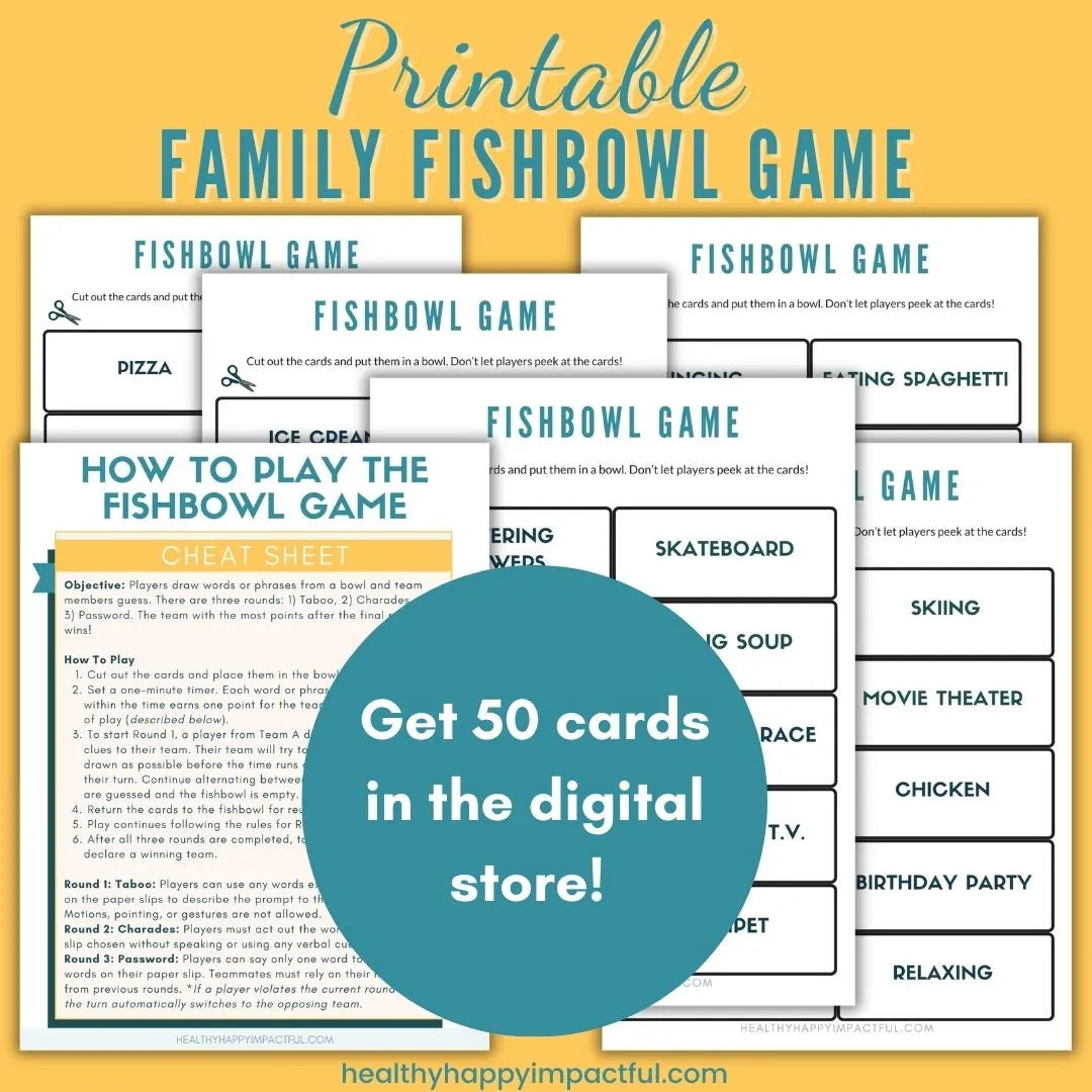 Fun Fishbowl Game