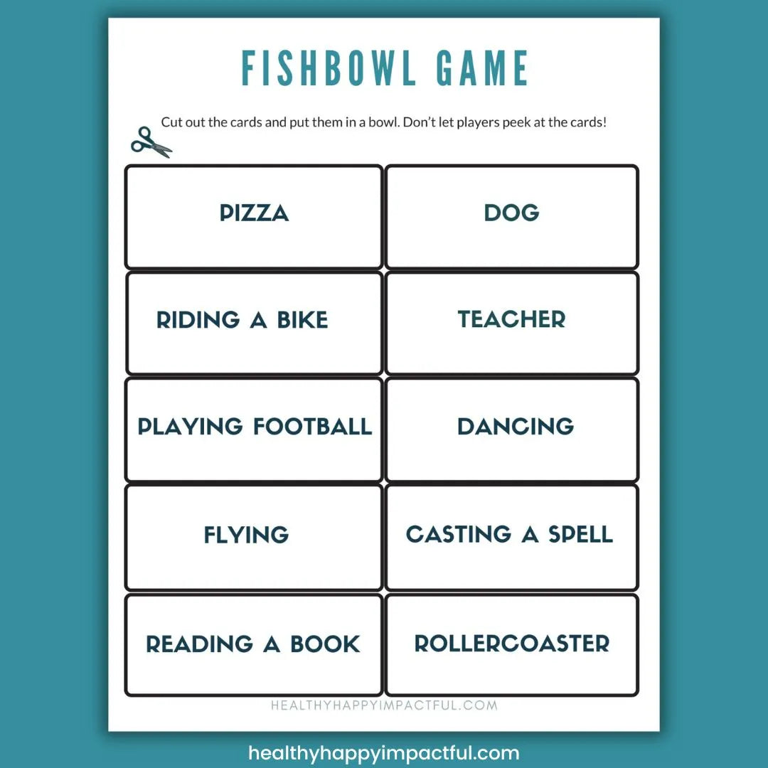 Fun Fishbowl Game