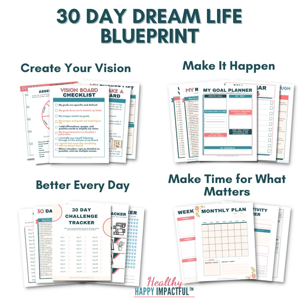 30 Day Dream Life Blueprint - Dream. Plan. Grow