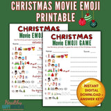 Christmas Movie Emoji Printable