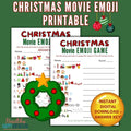Christmas Movie Emoji Printable