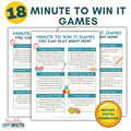 Minute to Win It Game Pack