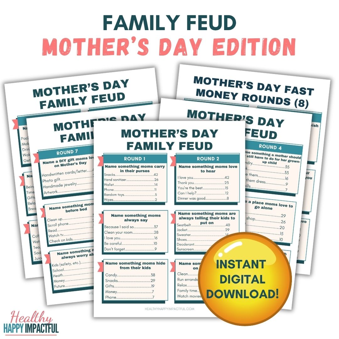 Mother's Day Family Feud
