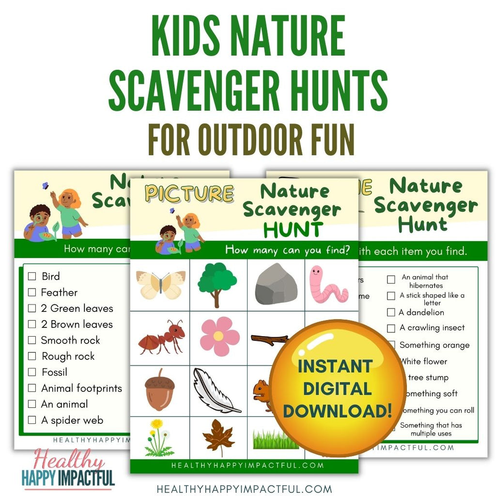 Nature Scavenger Hunts for Kids & Teens