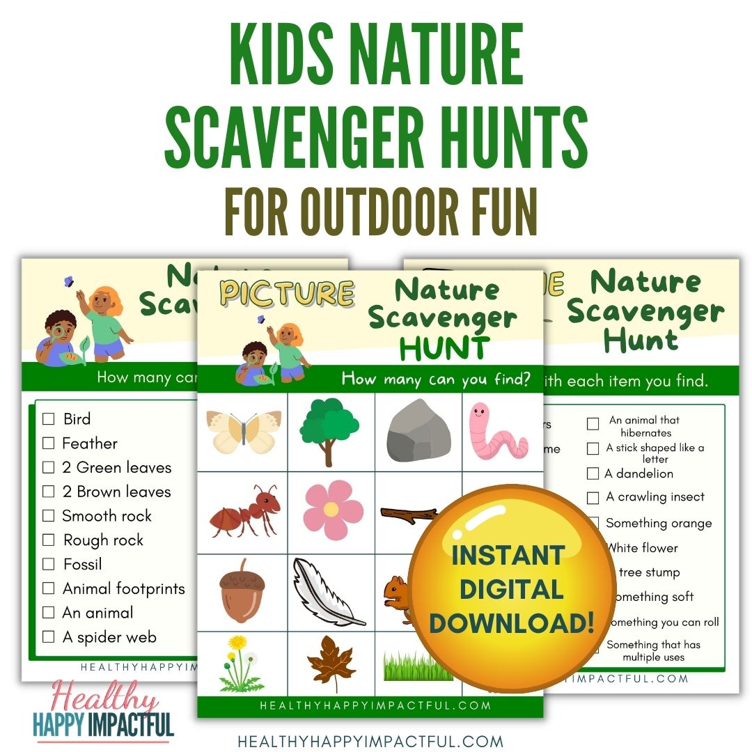 Nature Scavenger Hunts for Kids & Teens