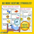 Bedtime Routine Cards for Kids