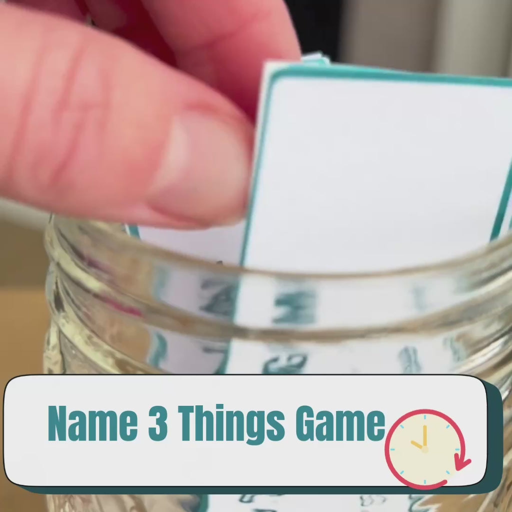 Name 3 Things Game - Laughs in 5 Seconds Flat