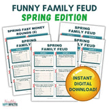 Spring Family Feud Game