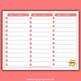 Summer Scattergories Game