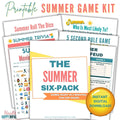 Sizzling Summer Six-Pack - Games Ready in 5 Minutes, Fun for Hours