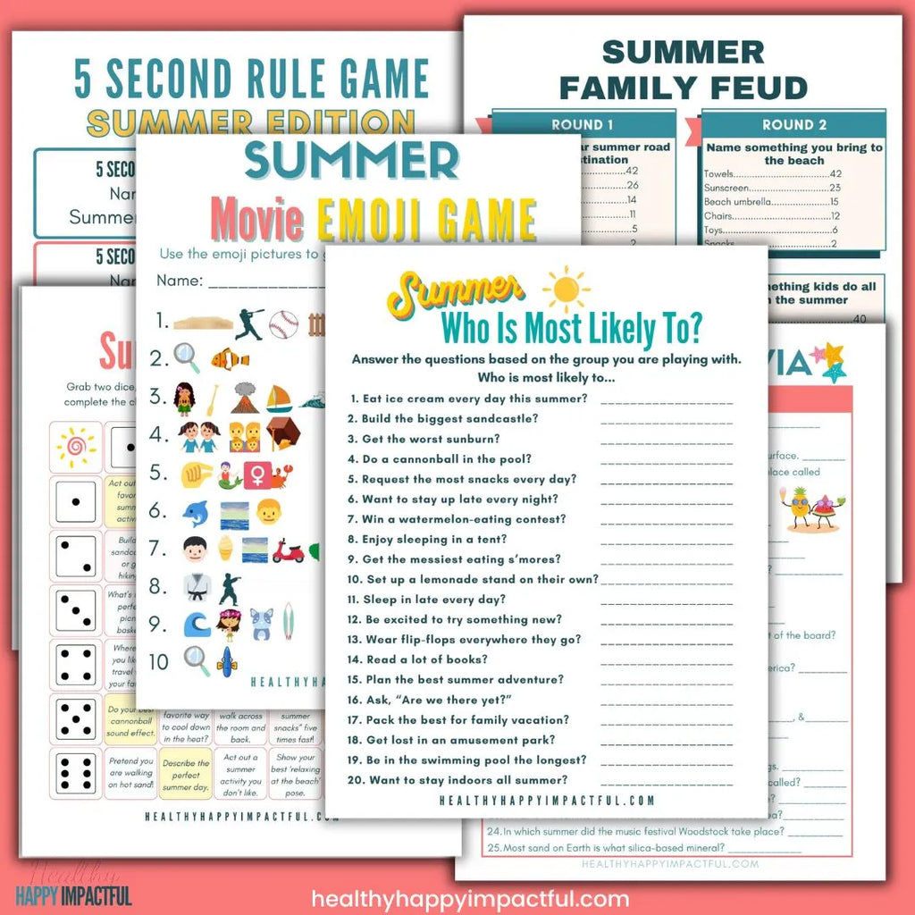 Ultimate Summer Fun Games Pack