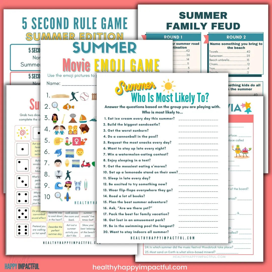 Ultimate Summer Fun Games Pack