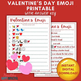 Valentine's Day Emoji Game