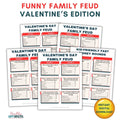 Valentine's Day Family Feud