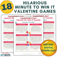 Valentine Games Pack - Healthy Happy Impactful®