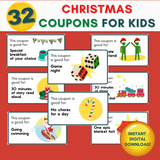 Christmas Coupons for Kids | Kids Coupon Book | Stocking Stuffers