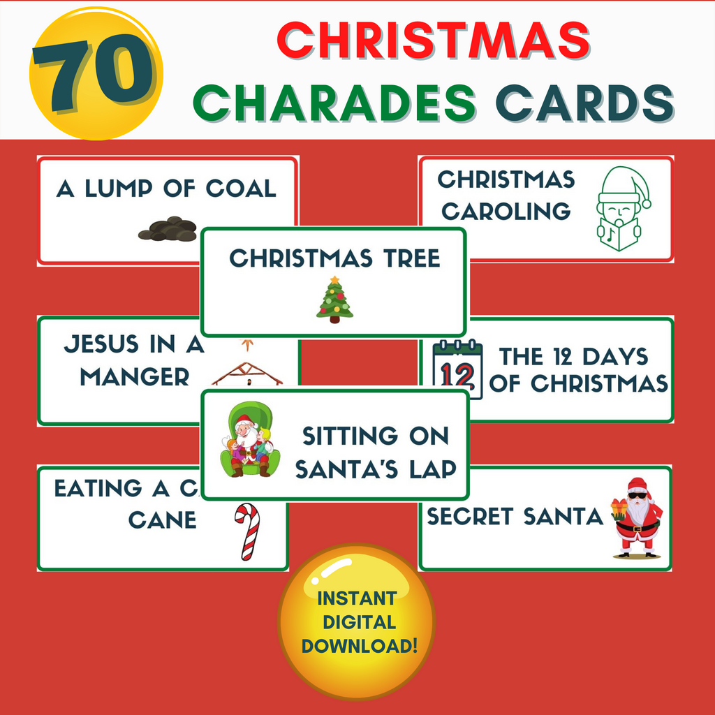 Christmas Charades Game | Christmas Party Games