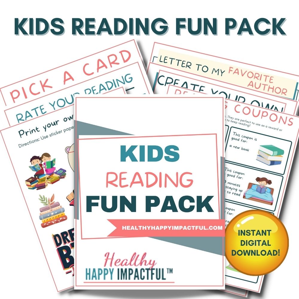 Fun Reading Text Kids Reading Fun Pack - Healthy Happy Impactful®