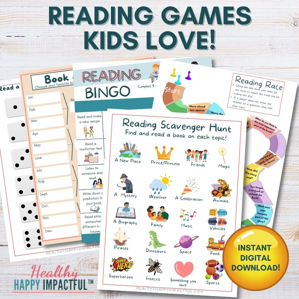 Kids Reading Fun Pack - Healthy Happy Impactful®