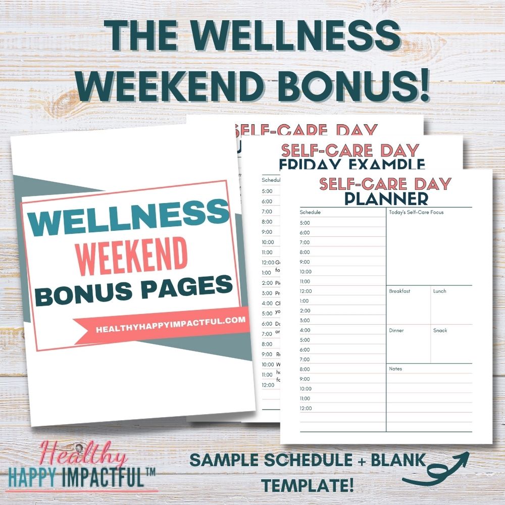 The Deluxe Self Care Planner Healthy Happy Impactful®