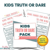 Fun Truth or Dare Game for Kids & Family Healthy Happy Impactful™