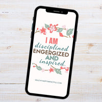 Phone Screen Quotes & Affirmations Pack Healthy Happy Impactful™